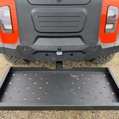 golf cart utility basket for hauling groceries and goods