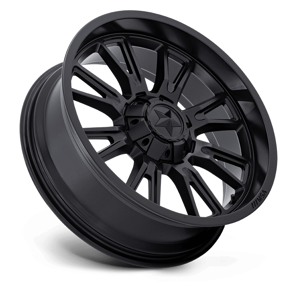 MSA M51 Thunderlips 20x7 Matte Black UTV Wheel | 4x137 & 4x156 MSA M51 Thunderlips 20x7 Matte Black UTV Wheel | 4x137 & 4x156