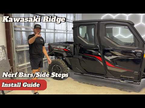 Kawasaki Ridge Crew Side Steps & Nerf Bars ***Release Price