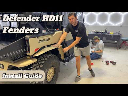 Can-Am Defender HD11 Aluminum Fender Flares **Release Price**