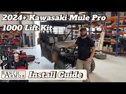 Kawasaki Mule PRO 1000 Lift Kit by Ranch Armor – Gain Ground