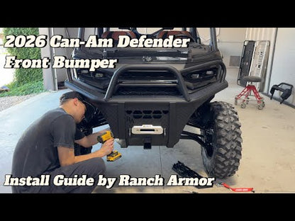 Can-Am Defender HD11 (2026+) Ranch Armor Front Replacement Bumper