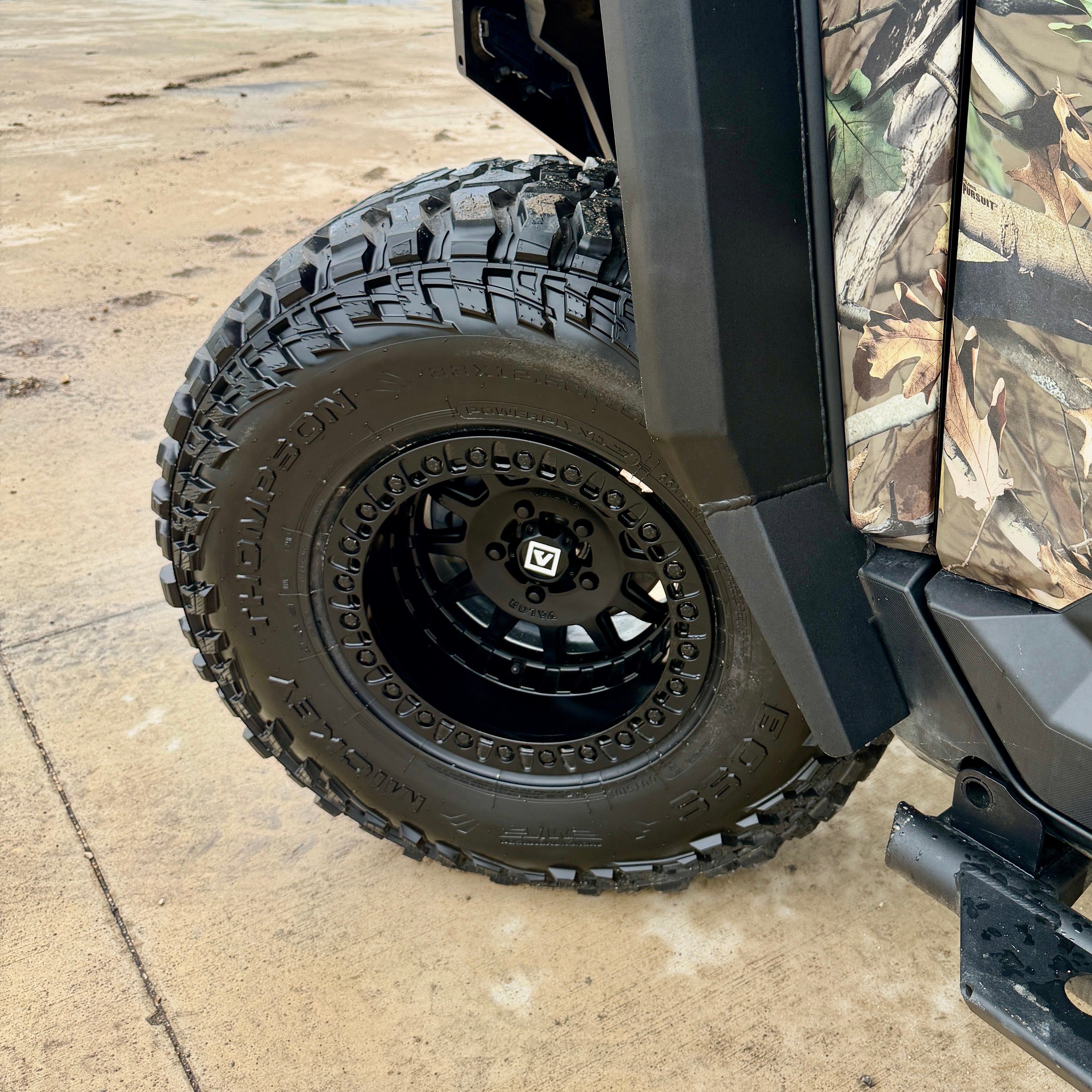 V09 Beadlock Polaris 1500 UTV Wheel Satin Black – Ranch Armor